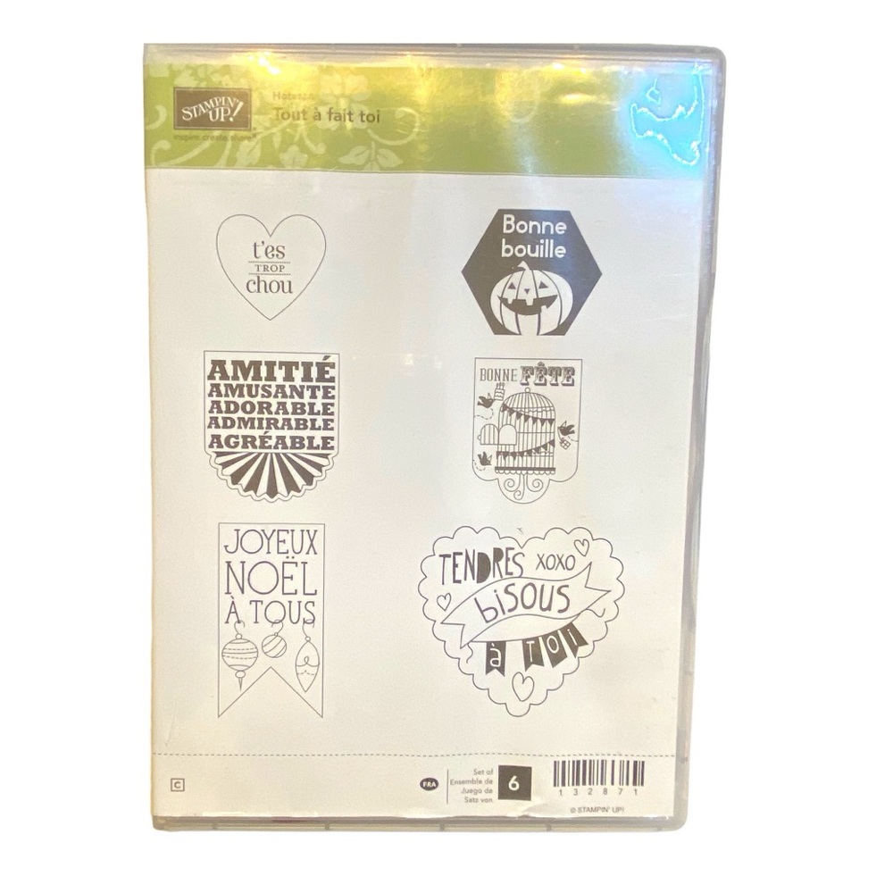 🍒 Stampin’Up! 🍒 “Tout à fait toi” Stamp set.